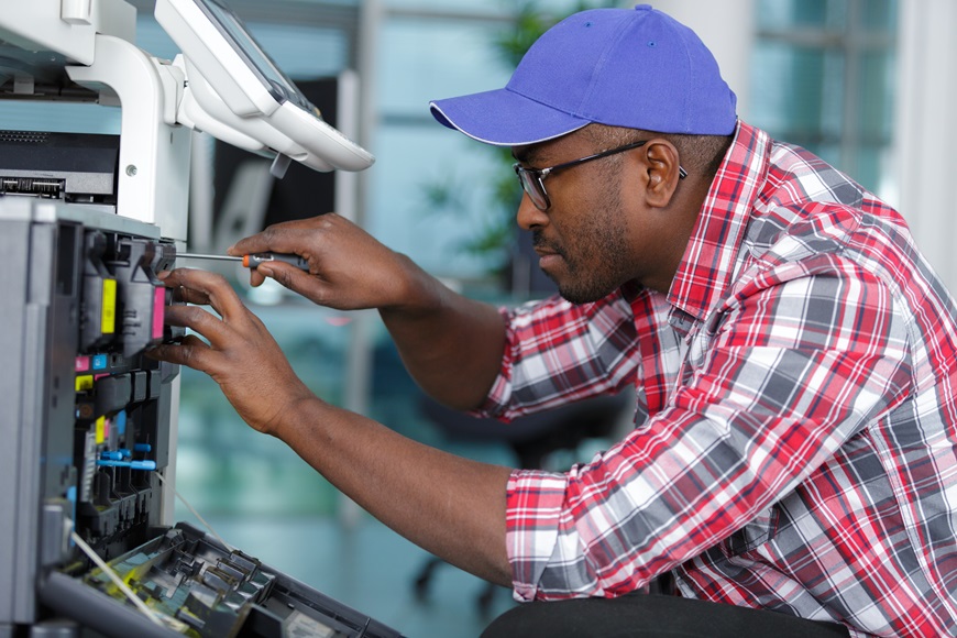 maintenance de photocopieur